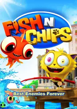 Фиш и Чип. Вредные друзья / Fish N Chips: The Movie (2013) мультфильм скачать через торрент в хорошем качестве