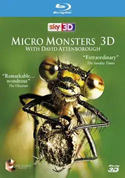 Микромонстры 3D с Дэвидом Аттенборо / Micro Monsters 3D (2013) сериал скачать через торрент в хорошем качестве