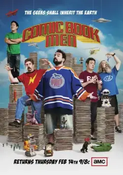 Комикснутые парни / Comic Book Men (2012) сериал скачать через торрент в хорошем качестве