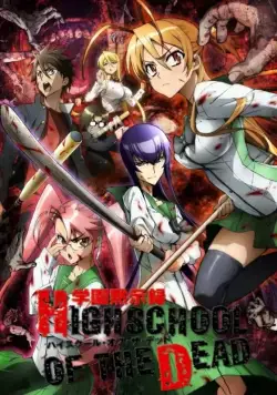 Школа мертвецов / Gakuen mokushiroku: HIGHSCHOOL OF THE DEAD (2010) сериал мультфильм аниме скачать через торрент в хорошем качестве