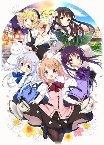 Кролика заказывали? / Gochuumon wa Usagi Desu ka? (2020) сериал мультфильм аниме скачать через торрент в хорошем качестве