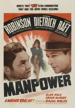 Мужская сила / Manpower (1941) фильм скачать через торрент в хорошем качестве