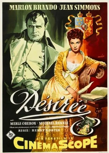 Любовь императора Франции / Désirée (1954) фильм скачать через торрент в хорошем качестве