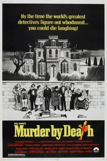 Ужин с убийством / Murder by Death (1976) фильм скачать через торрент в хорошем качестве