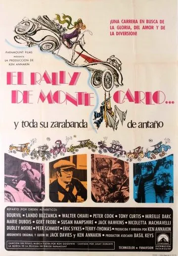Бросок в Монте-Карло / Monte Carlo Or Bust! (1969) фильм скачать через торрент в хорошем качестве
