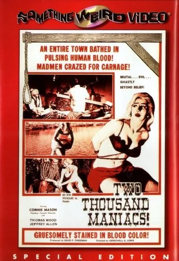 Две тысячи маньяков / Two Thousand Maniacs! (1964) фильм скачать через торрент в хорошем качестве