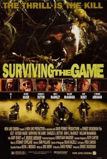 Игра на выживание / Surviving the game (1994) фильм скачать через торрент в хорошем качестве
