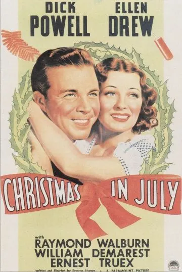 Рождество в июле / Christmas in July (1940) фильм скачать через торрент в хорошем качестве