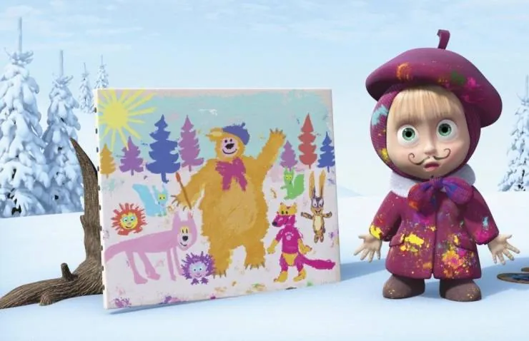 Маша и медведь. Как хорошо мы подружились! (2015) через торрент скачать Маша и медведь. Как хорошо мы подружились! (2015) мультфильм через торрент скачать