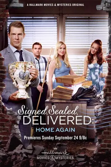 Подписано, запечатано, доставлено: Снова дома / Signed, Sealed, Delivered: Home Again (2017) фильм скачать через торрент в хорошем качестве