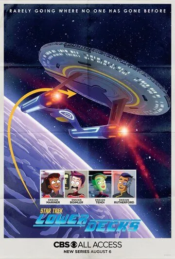 Звездный путь: Нижние палубы / Star Trek: Lower Decks (2020) сериал мультфильм скачать через торрент в хорошем качестве