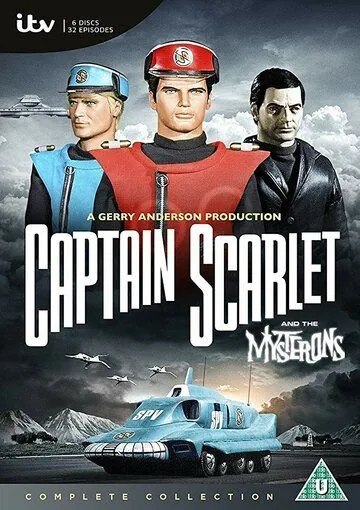 Марсианские войны капитана Скарлета / Captain Scarlet and the Mysterons (1967) сериал мультфильм скачать через торрент в хорошем качестве