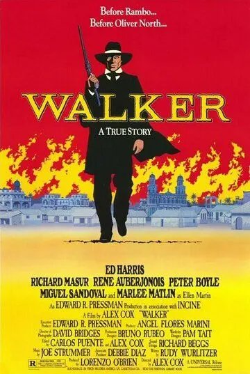 Уокер / Walker (1987) фильм скачать через торрент в хорошем качестве