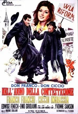 Дон Франко и Дон Чиччо в году споров / Don Franco e Don Ciccio nell'anno della contestazione (1970) фильм скачать через торрент в хорошем качестве