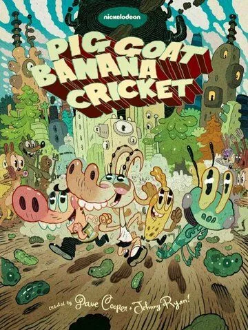 Свин, Коза, Банан и Сверчок / Pig Goat Banana Cricket (2015) сериал мультфильм скачать через торрент в хорошем качестве