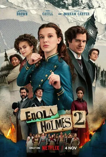 Энола Холмс 2 / Enola Holmes 2 (2022) фильм скачать через торрент в хорошем качестве