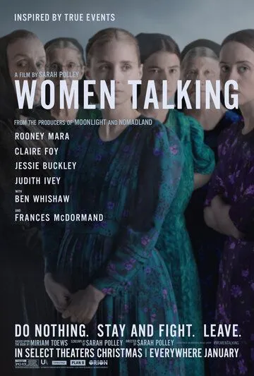 Говорят женщины / Women Talking (2022) фильм скачать через торрент в хорошем качестве