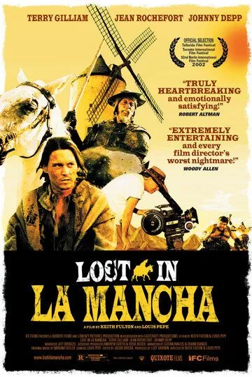 Затерянные в Ла-Манче / Lost in La Mancha (2002) фильм скачать через торрент в хорошем качестве