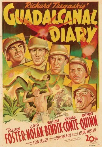 Дневник Гуадалканала / Guadalcanal Diary (1943) фильм скачать через торрент в хорошем качестве