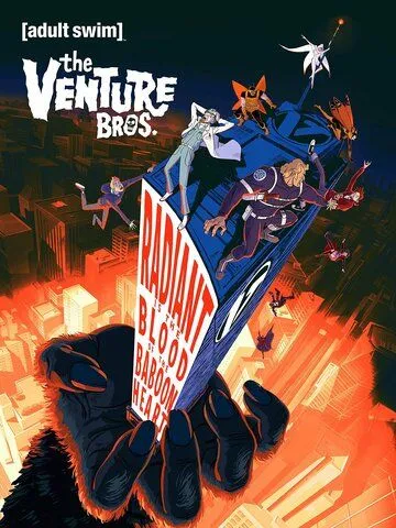Братья Вентура: Сияющая кровь сердца бабуина / The Venture Bros.: Radiant Is the Blood of the Baboon Heart (2023) мультфильм скачать через торрент в хорошем качестве