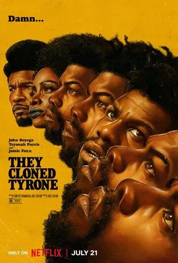 Они клонировали Тайрона / They Cloned Tyrone (2023) фильм скачать через торрент в хорошем качестве
