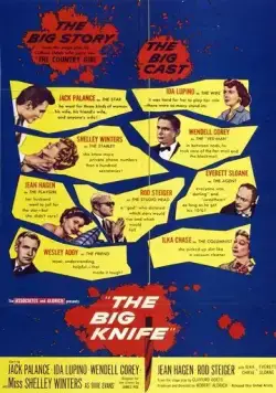 Большой нож / The Big Knife (1955) фильм скачать через торрент в хорошем качестве