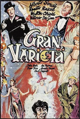 Большое разнообразие / Gran varietà (1954) фильм скачать через торрент в хорошем качестве