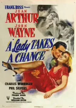 Она решает рискнуть / A Lady Takes a Chance (1943) фильм скачать через торрент в хорошем качестве