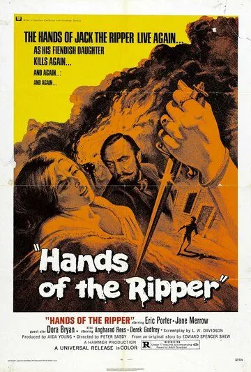 Руки потрошителя / Hands of the Ripper (1971) фильм скачать через торрент в хорошем качестве