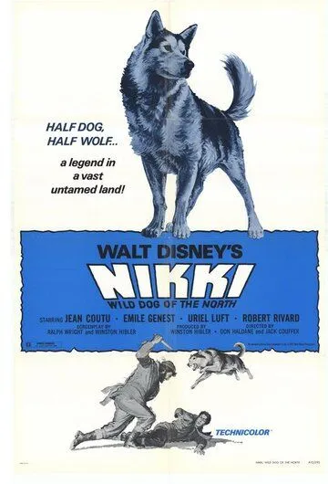 Скачать Дикий пес Севера / Nikki, Wild Dog of the North (1961) фильм через торрент на русском