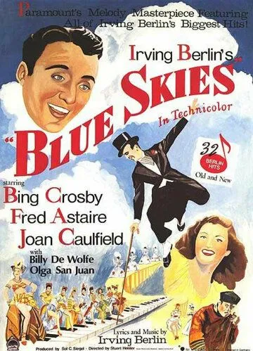 Скачать Голубые небеса / Blue Skies (1946) фильм через торрент на русском