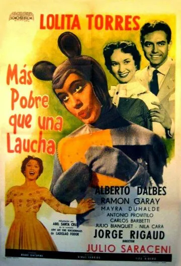 Беднее церковной мыши / Más pobre que una laucha (1955) фильм скачать через торрент в хорошем качестве