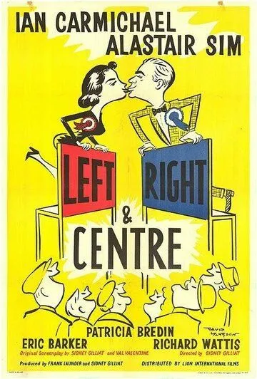 Скачать Левые, правые и центр / Left Right and Centre (1959) фильм через торрент на русском