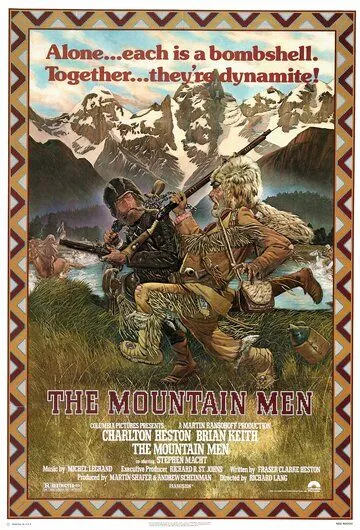 Люди гор / The Mountain Men (1980) фильм скачать через торрент в хорошем качестве