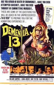 Скачать Безумие 13 / Dementia 13 (1963) фильм через торрент на русском