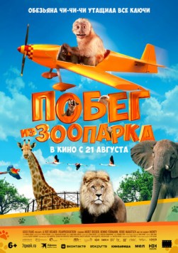 Скачать Побег из зоопарка / Akiko, der fliegende Affe (2024) фильм через торрент на русском