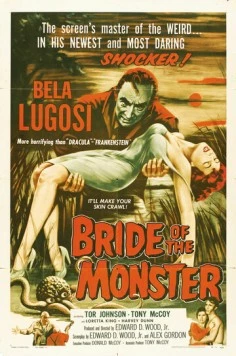 Невеста монстра / Bride of the Monster (1955) фильм скачать через торрент в хорошем качестве