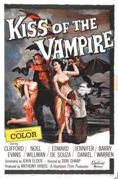 Поцелуй вампира / The Kiss of the Vampire (1963) фильм скачать через торрент в хорошем качестве