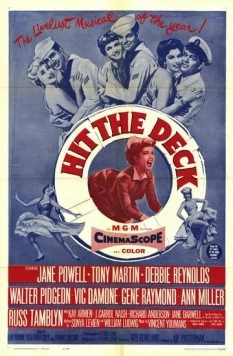 Скачать Аврал на палубе / Hit the Deck (1955) фильм через торрент на русском