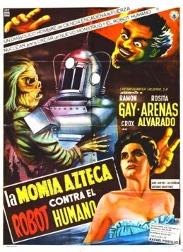Скачать Робот против мумии ацтеков / La momia azteca contra el robot humano (1958) фильм через торрент на русском