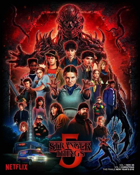 Очень странные дела 5 / Stranger Things 2025 скачать через торрент сериал в хорошем качестве