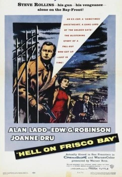 Ад в заливе Фриско / Hell on Frisco Bay (1955) фильм скачать через торрент в хорошем качестве